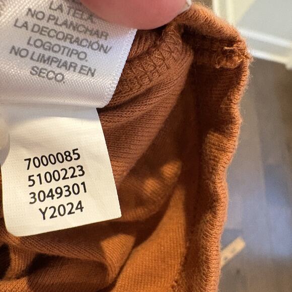 Bundles Baby Place My 1st Thanksgiving Bodysuit 3-6M Brown 100% Organic Cotton - Picture 9 of 10